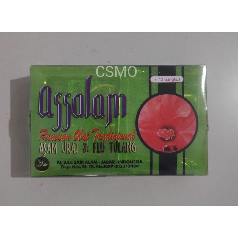 Herbal Assalam ramuan asam urat asli
