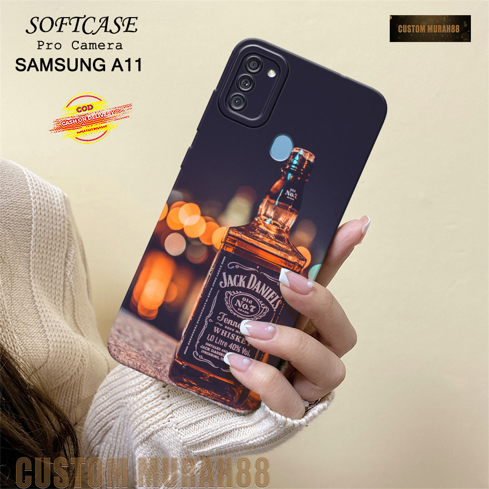 Case Samsung A11 Terbaru - Fashion Case MINUMAN - Casing Hp Samsung A11- Softcase Pro Camera Samsung