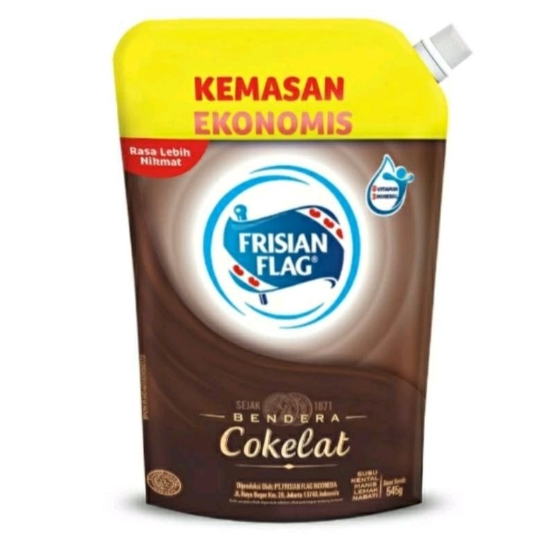 

Susu kental manis coklat frisian flag 545gr