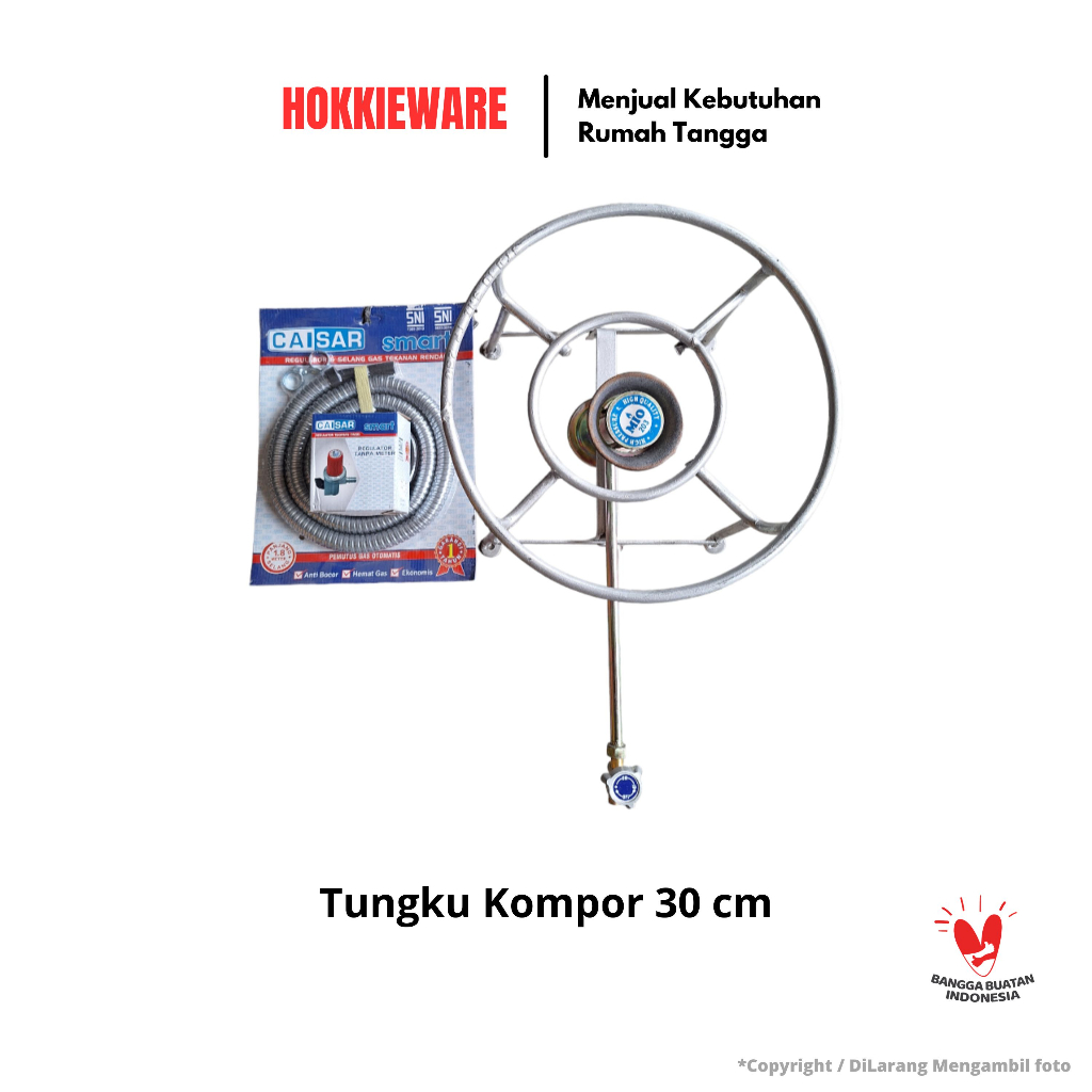 Tungku Kompor Rangka Besi 30 cm