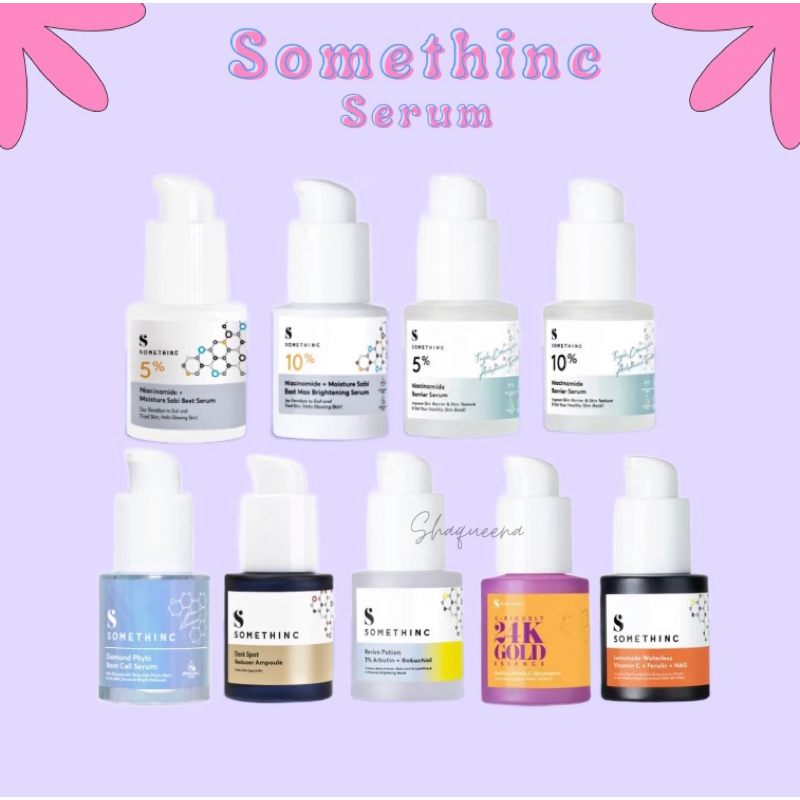 

[READY] SERUM SOMETHINC 5% NIACINAMIDE + MOISTURE SABI 20ml 40ml, 10% NIACINAMIDE + MOISTURE SABI , 5% 10% niacinamide barrier, DARK SPOT SOMETHINC , SERUM DIAMOND SOMETHINC, LEMONADE SOMETHINC, REVIVE POTION SERUM, 24K GOLD ESSENCE
