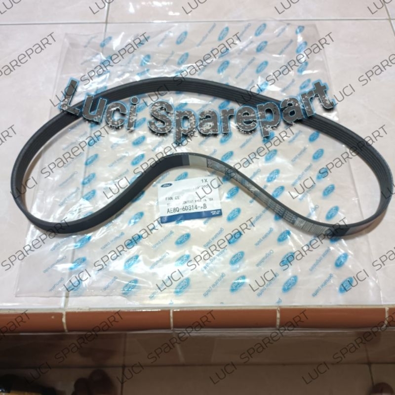 Fanbelt Vanbelt V Belt Tali Kipas Ford Fiesta 1.4 1.4cc 1.5 1.5cc 1.6 1.6cc Original