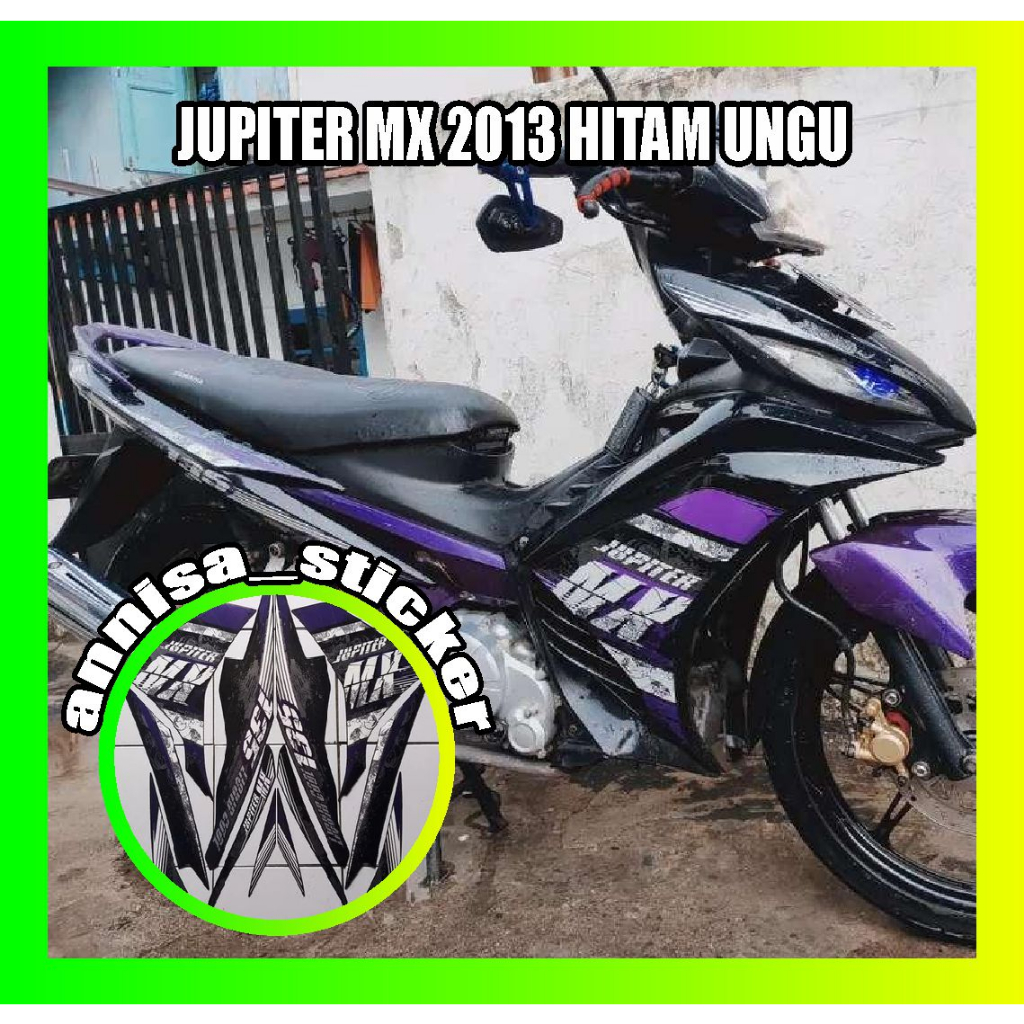 striping lis jupiter mx 2013 hitam ungu