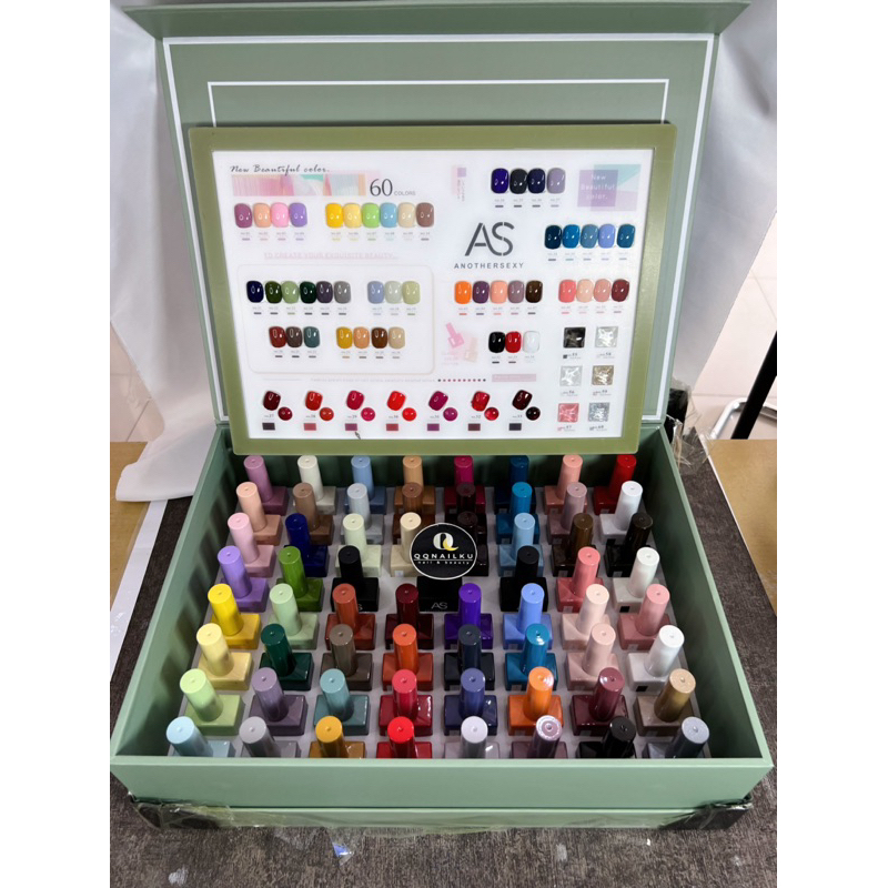SET 60 COLOR FREE DISPLAY GEL AS ANOTHER SEXY KUTEK AS NAIL GEL