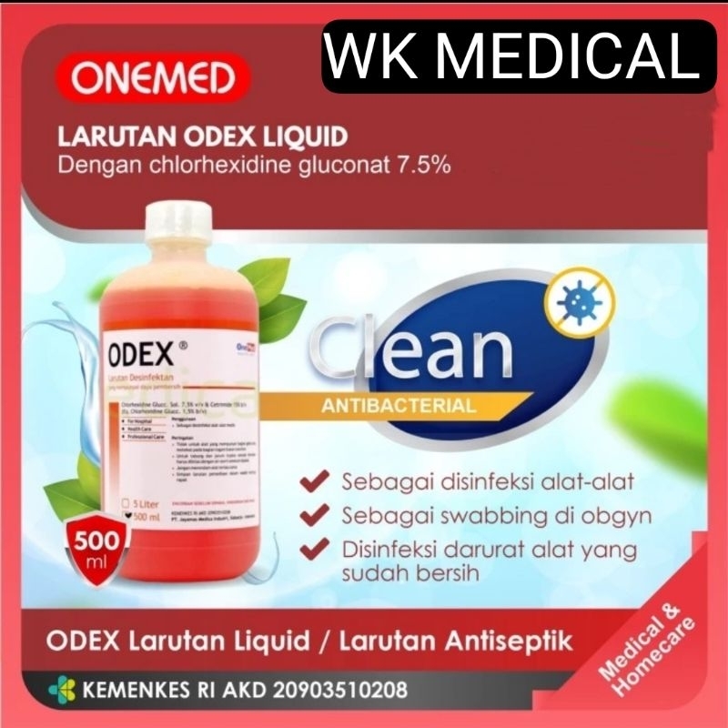 Odex cairan  larutan desinfektan  desinfectan onemed 500 ml