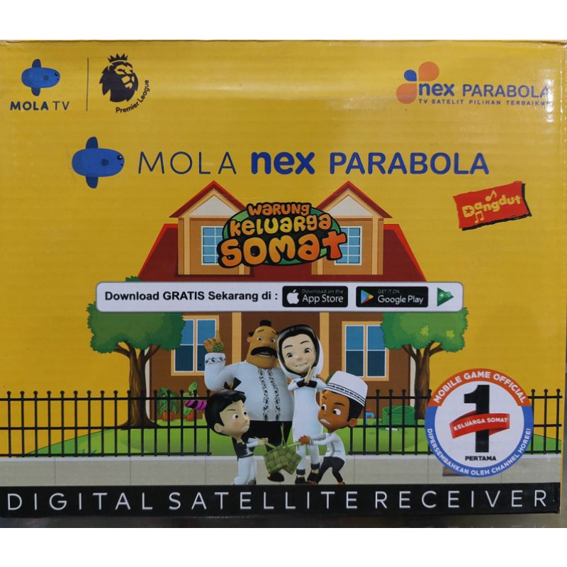 NEX PARABOLA KUNING/ RECEIVER MOLA NEX PARABOLA KUNING