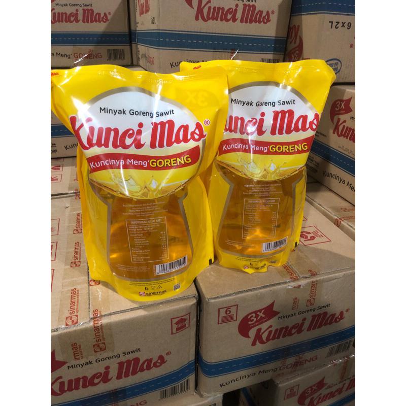 

Minyak goreng Kunci mas 2 liter