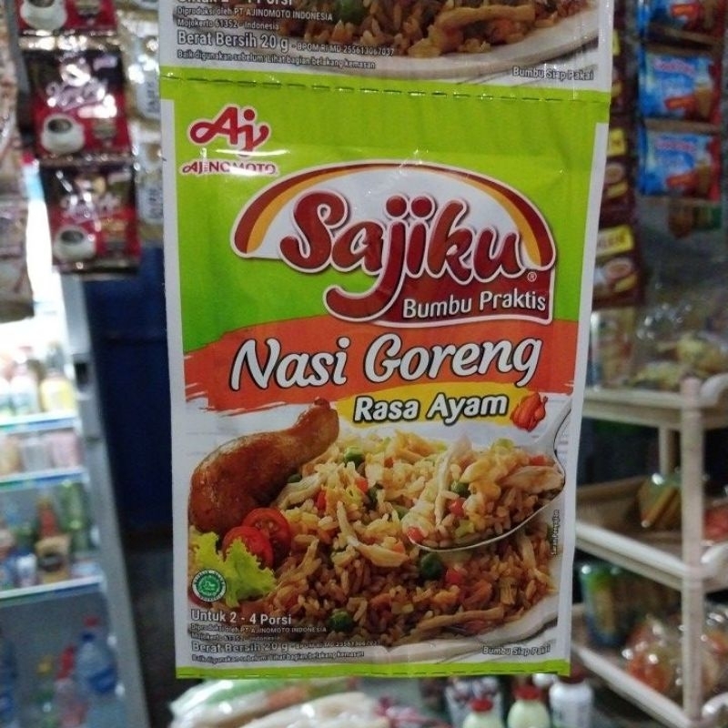 

Sajiku Bumbu Nasi Goreng Rasa Ayam Bumbu Praktis Bumbu Siap pakai ajinomoto