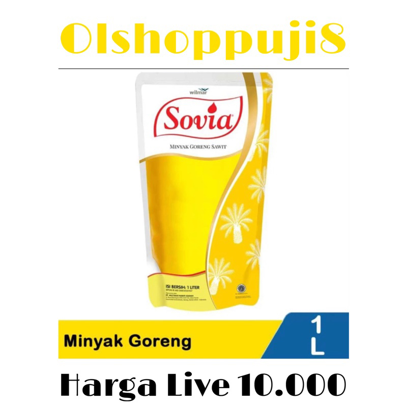 

minyak goreng sovia 1 L