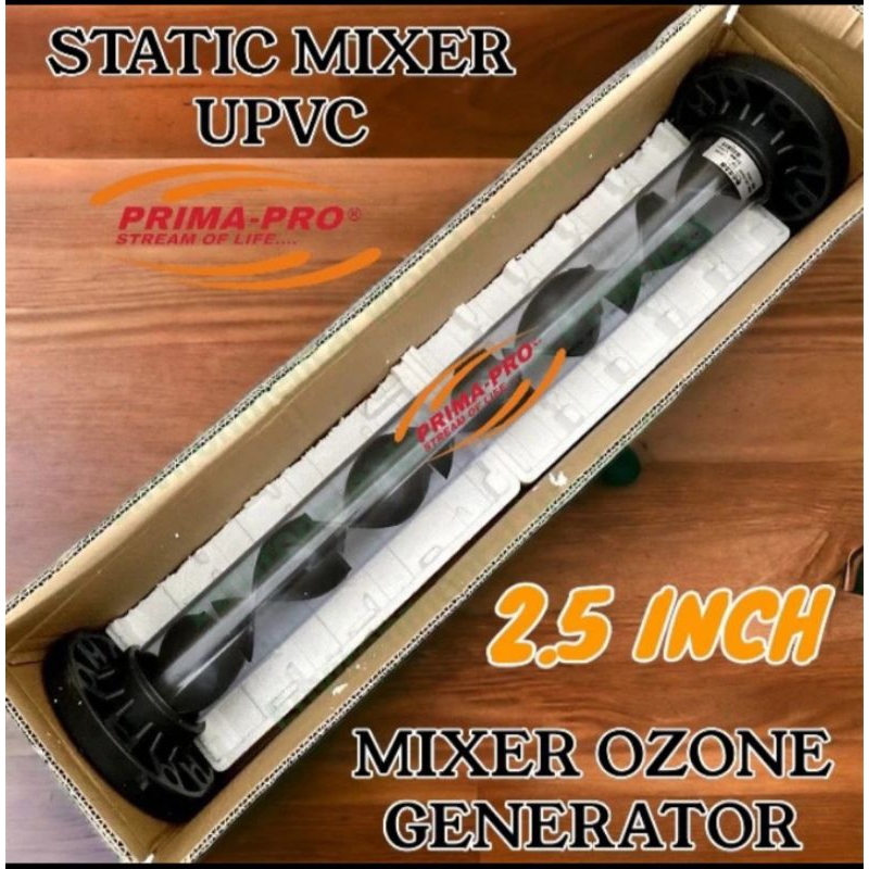 Static Mixer DN65 Static Mixer DN 65 Static Mixer Flange 2.5" UPVC