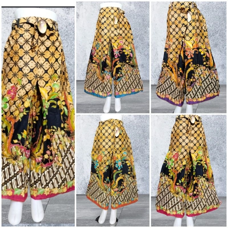 CELANA KULOT MOTIF BATIK WARNA /CELANA BATIK KULOT / KULOT BATIK / CELANA KULOT