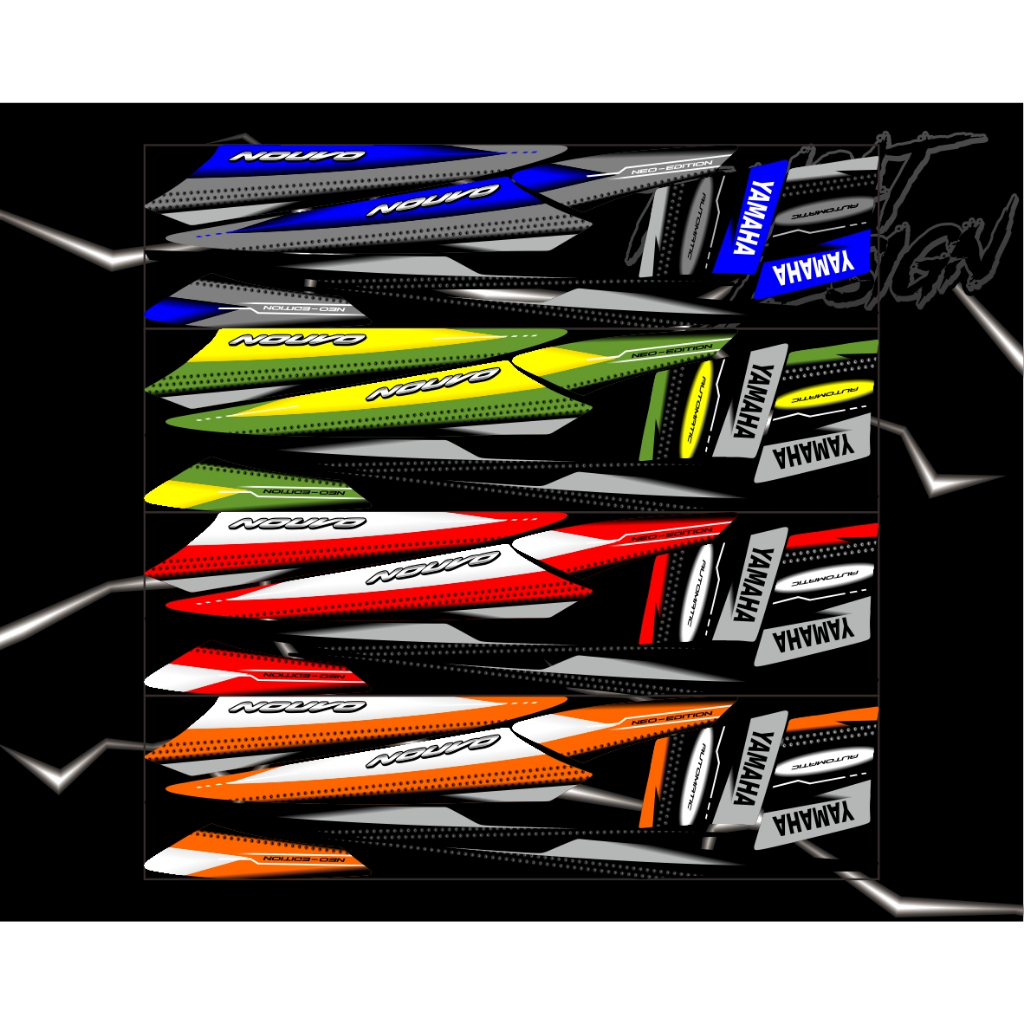 STRIPING NOUVO Z VIETNAM STIKER NOUVO