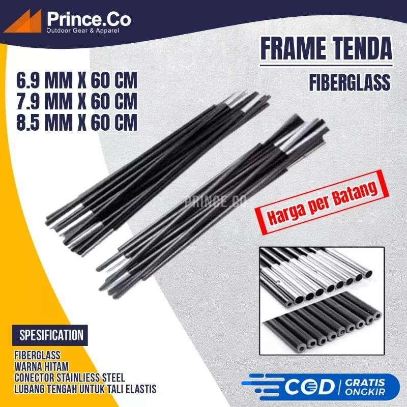 Frame Fiber | Frame Tenda Fiber | Rangka Tenda | Frame Tenda Camping
