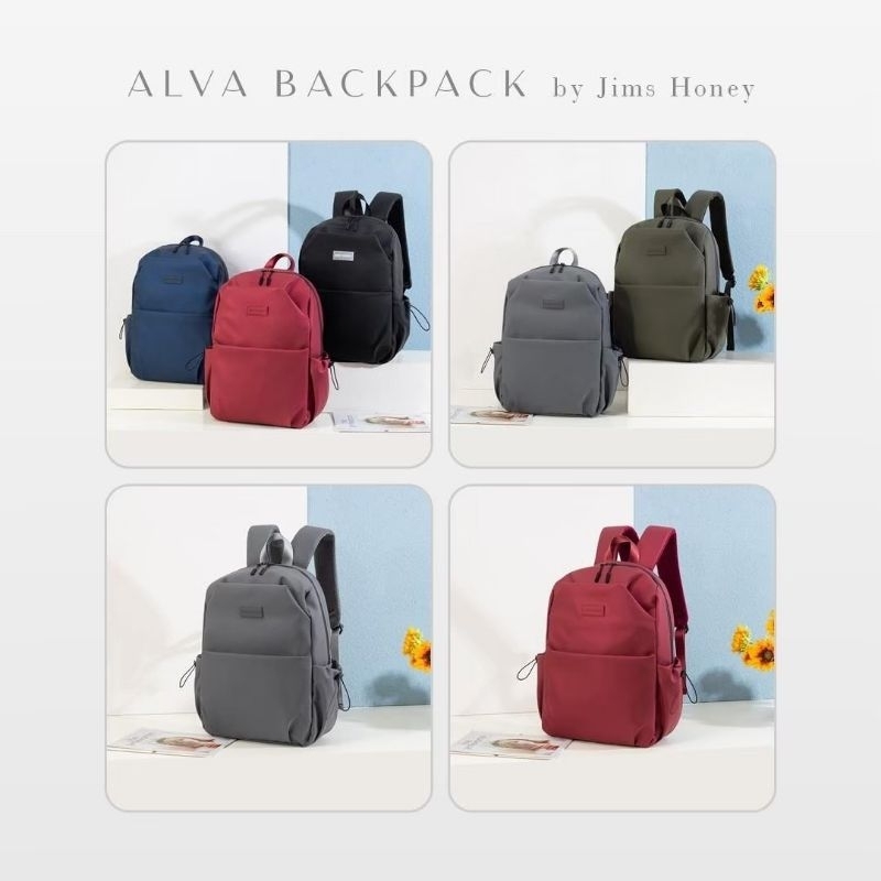 ALVA BACKPACK - JIMS HONEY ORIGINAL Tas Ransel