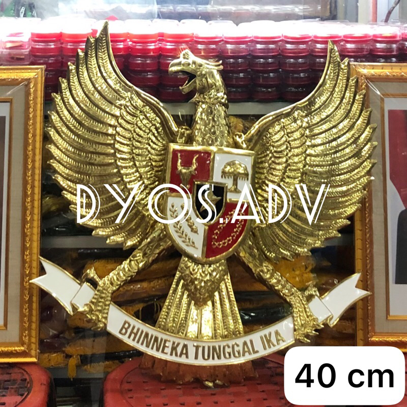 Garuda pancasila garuda kuningan 40 cm
