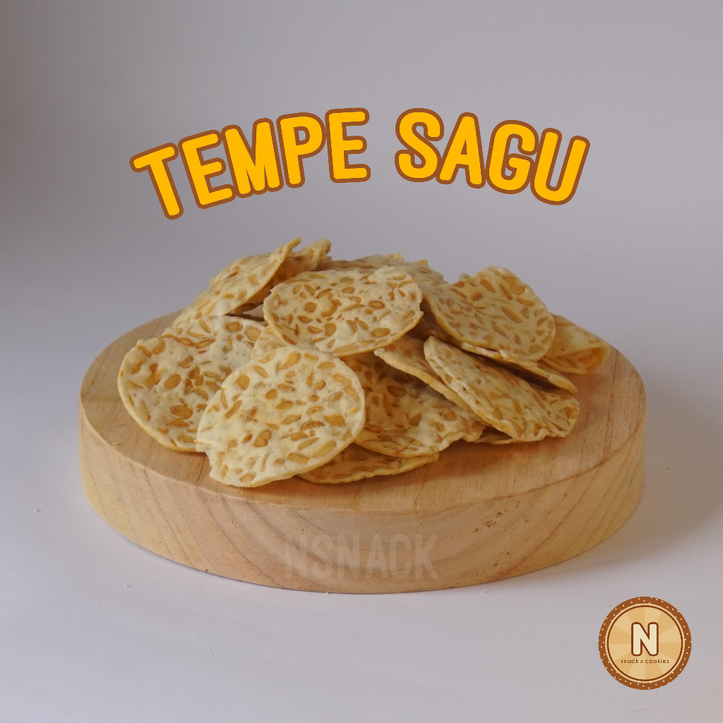 

TEMPE SAGU - snack - cemilan murah - 250gr