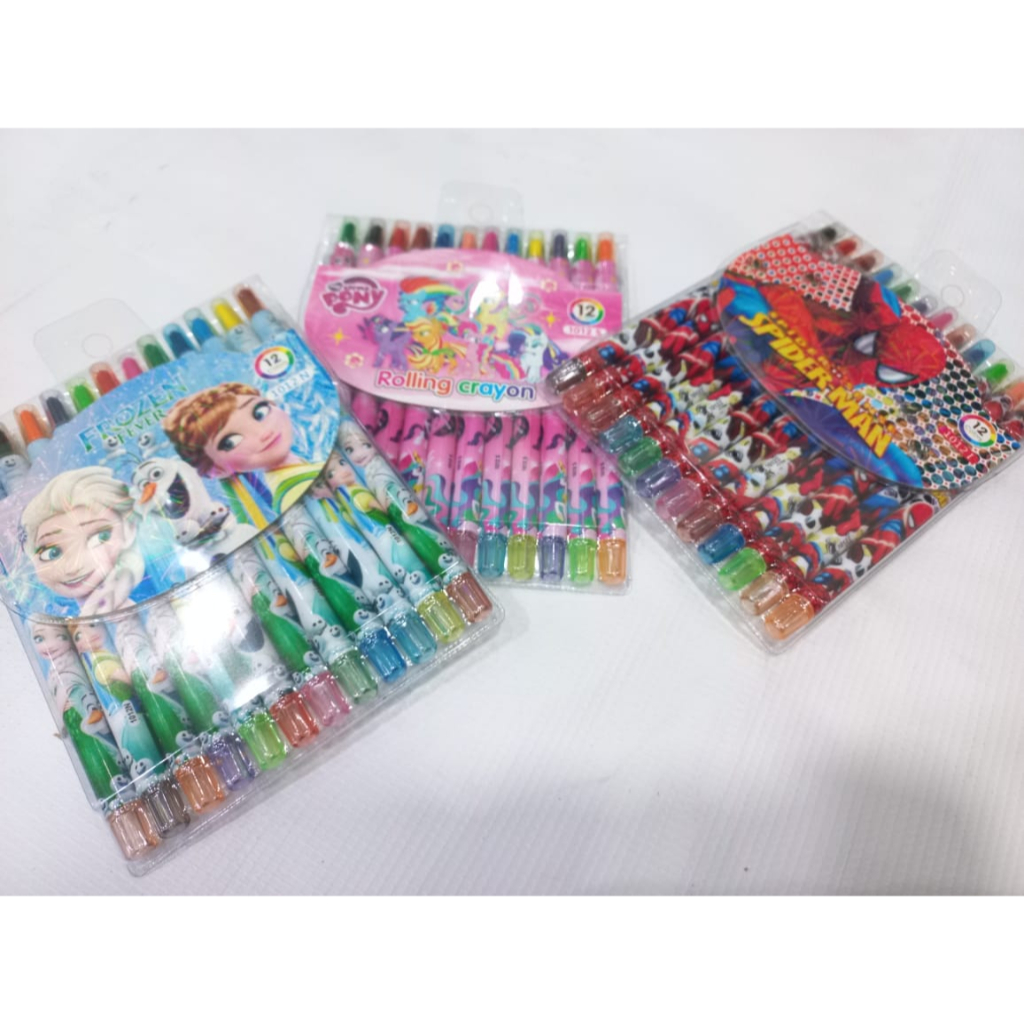 

PROMO CRAYON PUTAR FANCY ISI 12 BUAH