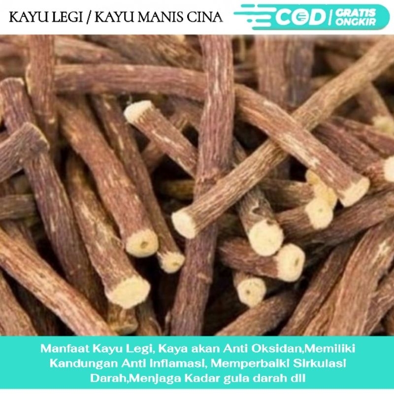 

Kayu legi/ akar legi/ kayu manis cina 1kg