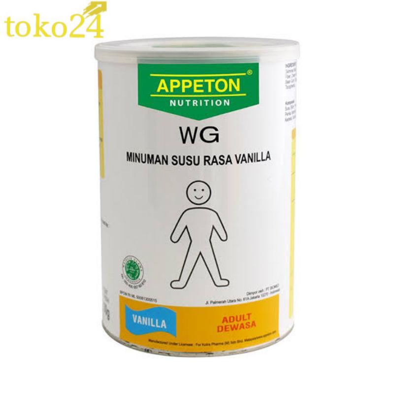 

Appeton Weight Gain Adult 450 gr Vanilla