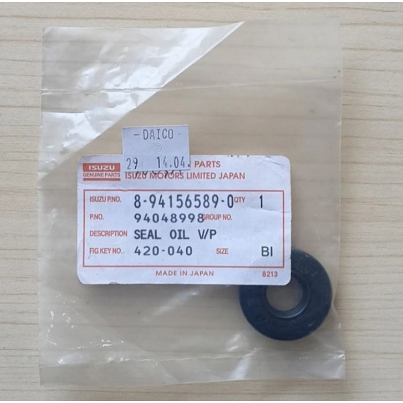 Seal Alternator Seal Dinamo Ampere Dobel Isuzu Elf Panther