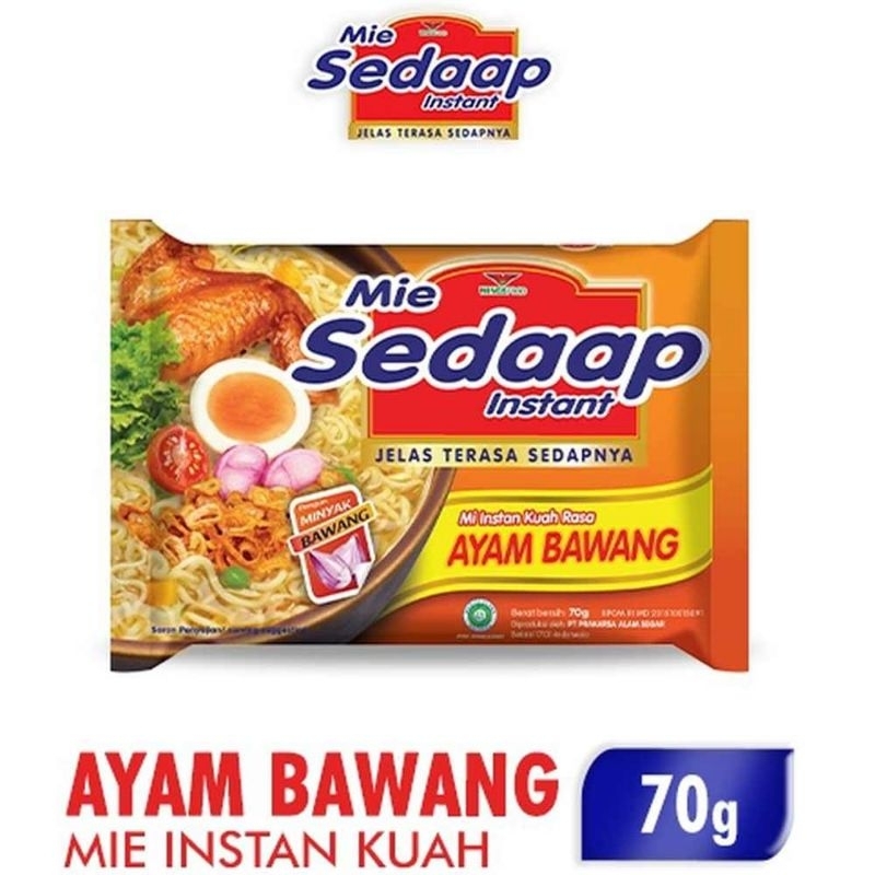 

Mie Sedaap Instan Ayam Bawang
