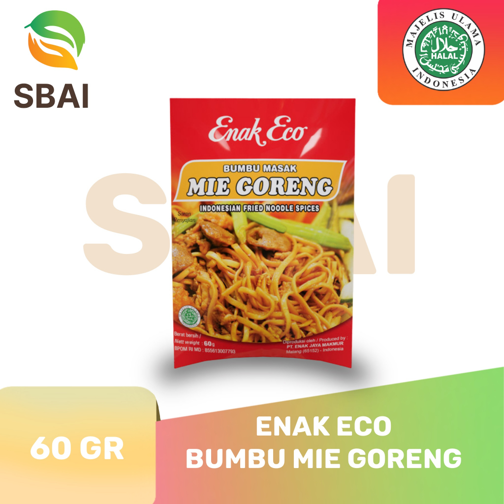 

Enak Eco Bumbu Instan Mie Goreng