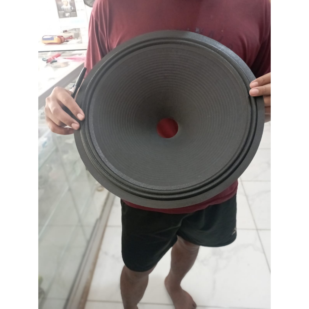 Daun conus kertas speaker full range ukuran 15 inch ACR 15400 2 gelombang