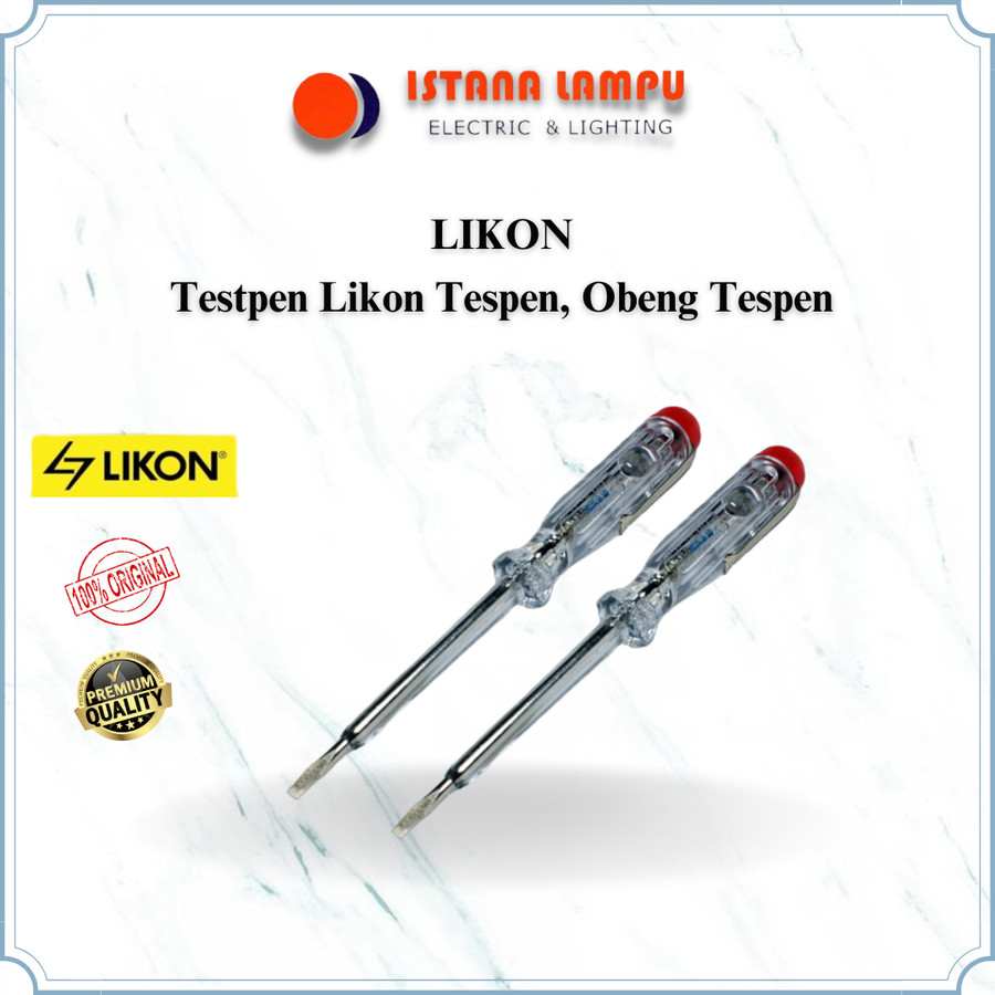 LIKON Testpen Likon Tespen, Obeng Tespen