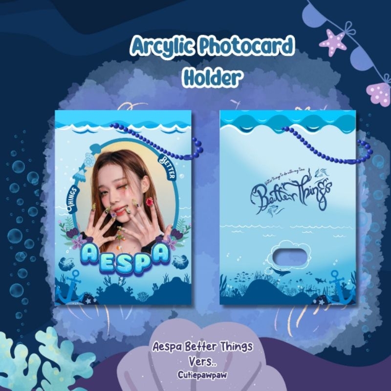 Photocard Holder Acrylic AESPA Better Things