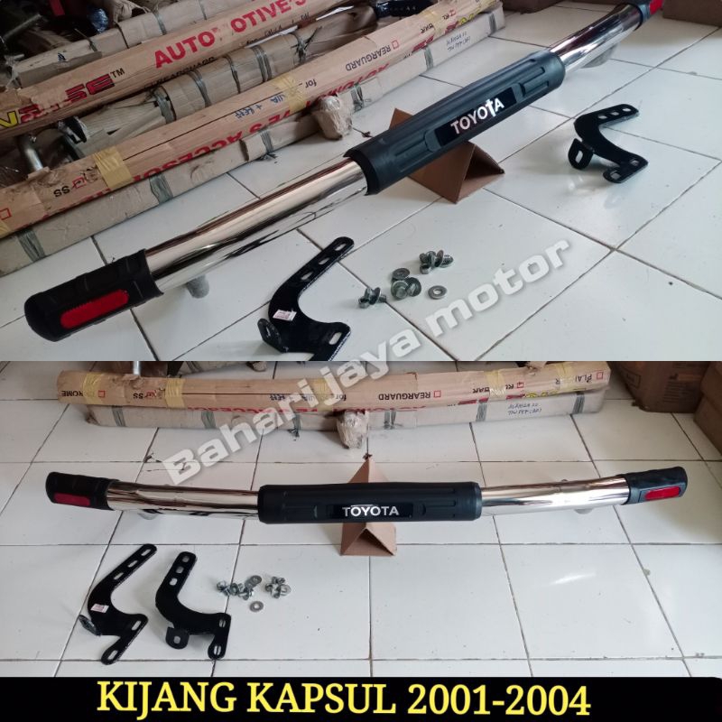 tanduk belakang pengaman bumper belakang kijang kapsul 2001 - 2004