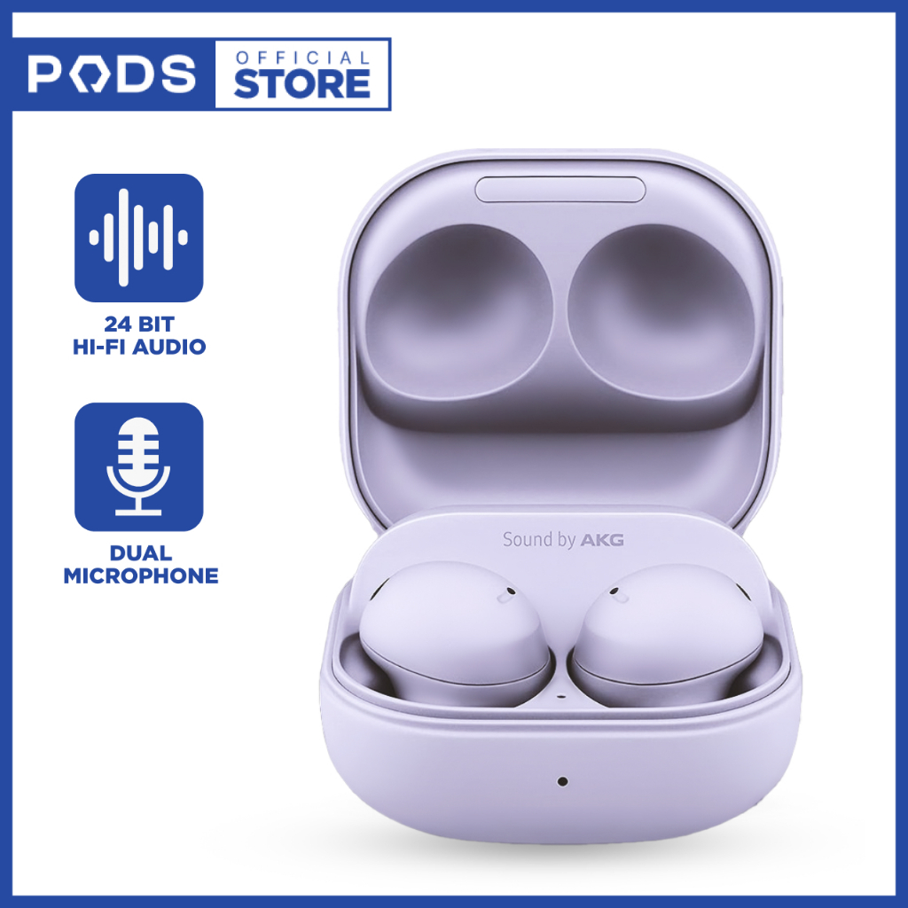 Galaxy Buds 2 Pro By Pods Indonesia - With Active Noise Cancellation, 360 Audio Sound, 2 Way Speaker, Earbud Bluetooth True Wireless, Earphone Bluetooth - By Podsofficialstoree