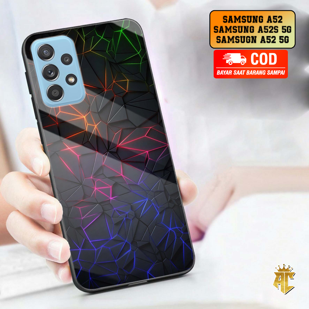 CASE SAMSUNG A52 / A52S / A52 5G - Casing SAMSUNG A52 Terbaru 2023 AERO STORE [ MOTIF 04 ] Silikon -