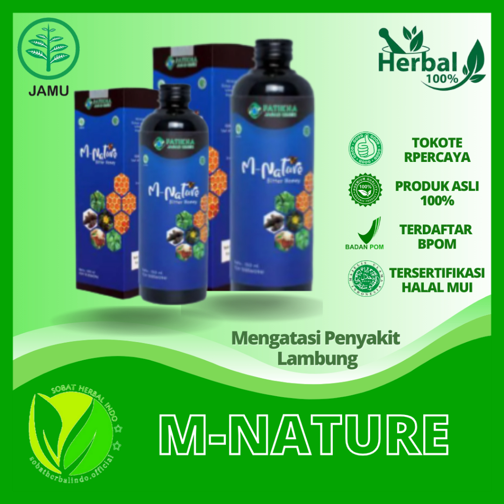MADU M NATURE | M-NATURE | MADU PAHIT M NATURE