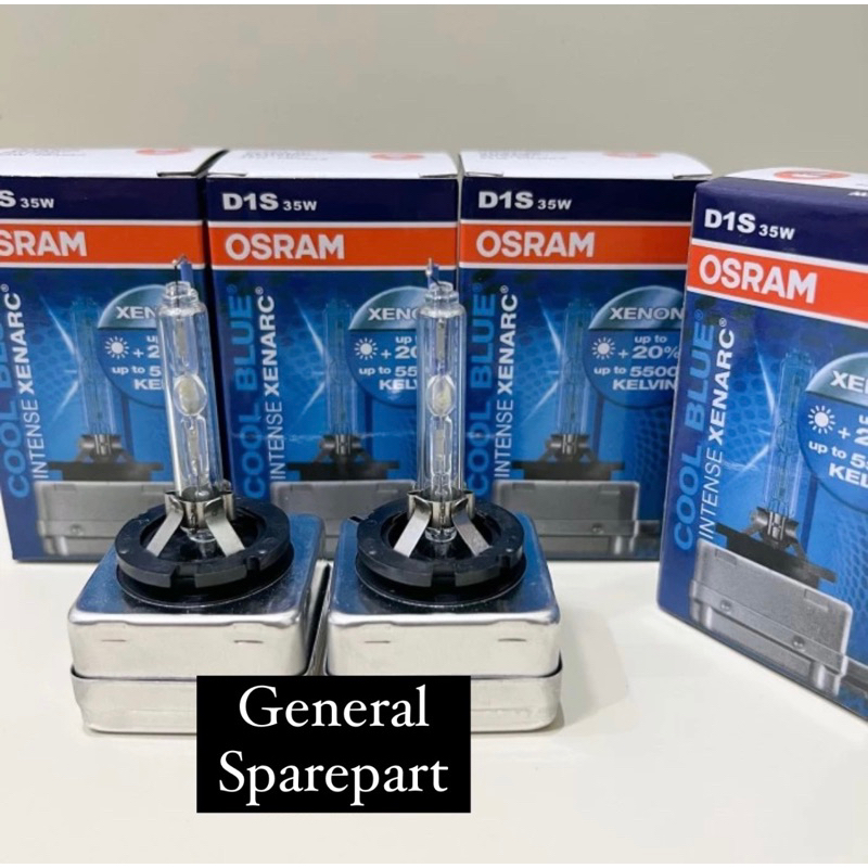 BOHLAMP LAMPU OSRAM COOLBLUE D1S D2S D3S D4S D2R D4R LAMPU UTAMA OSRAM