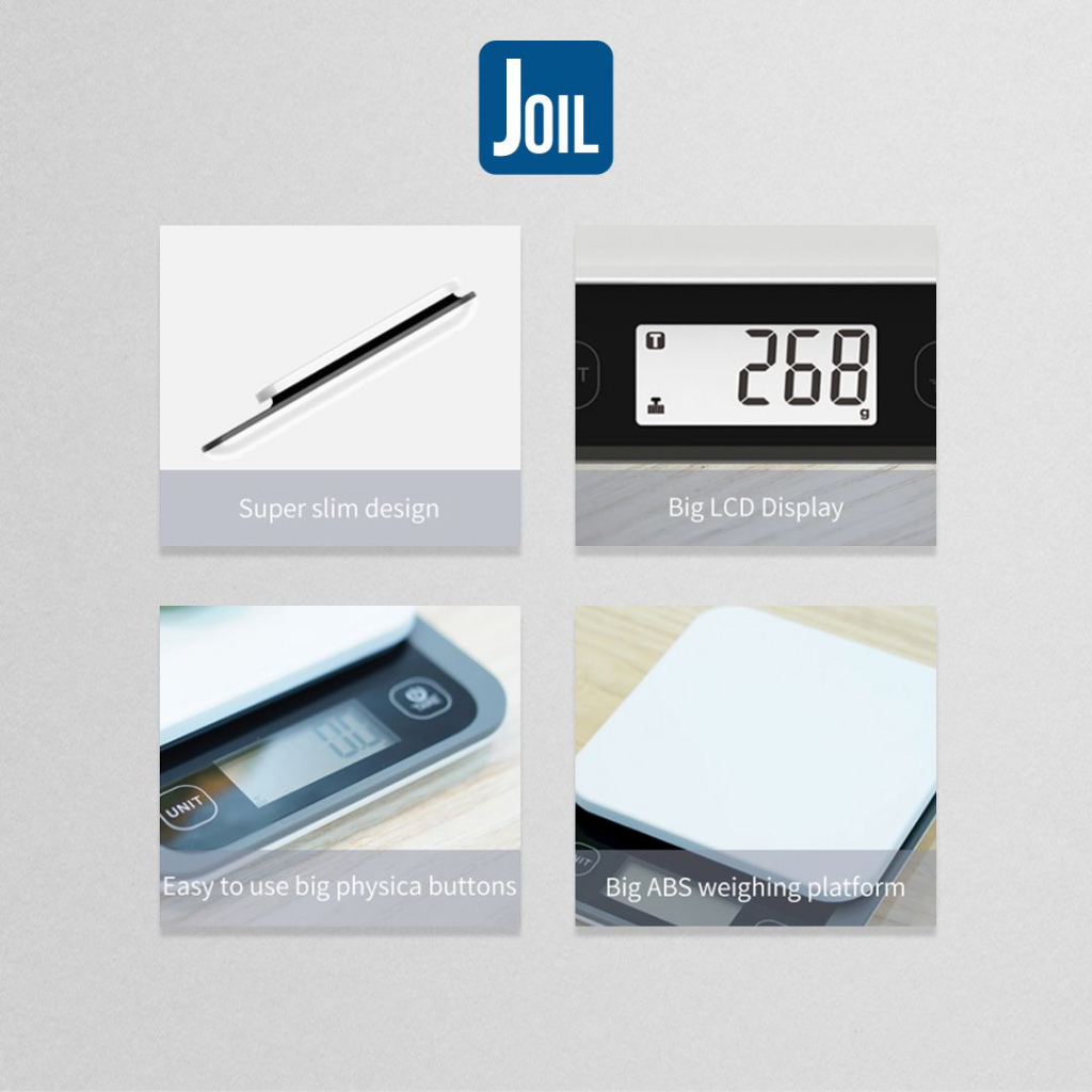 PREMIUM JOIL DIGITAL FOOD SCALE BLUETOOTH CONNECT TIMBANGAN KALORI DIET NUTRISI MAKANAN DAPUR -