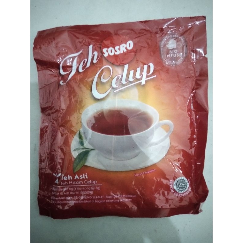 

Teh celup sosro sachet
