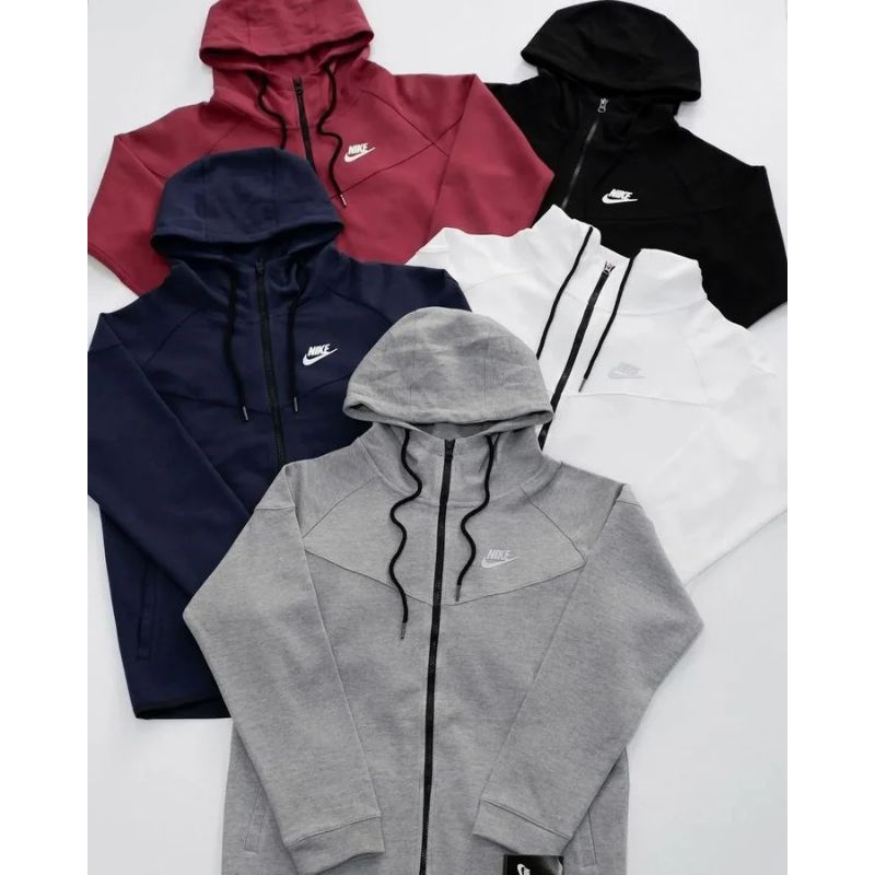 NIKE TECH FLEECE FULL-ZIP HOODIE JACKET