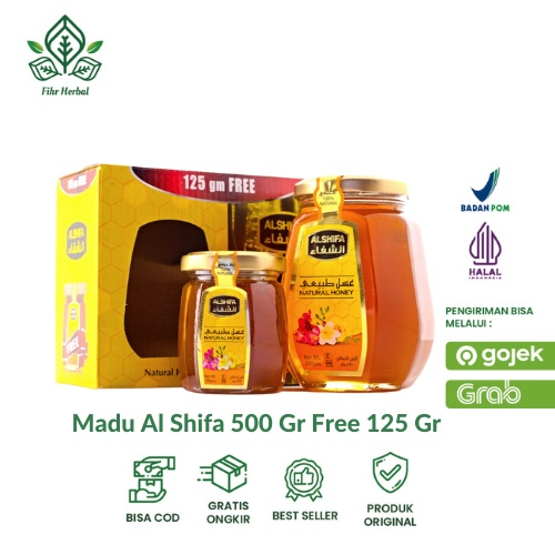 

Madu Al Shifa AlShifa 500gr Free 125gr - Natural Honey Original Arab Saudi