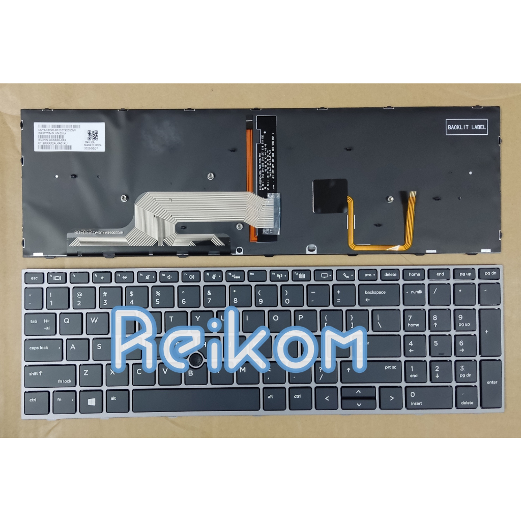 Keyboard HP Zbook 15 G5 G6 17 G5 G6 mobile workstation
