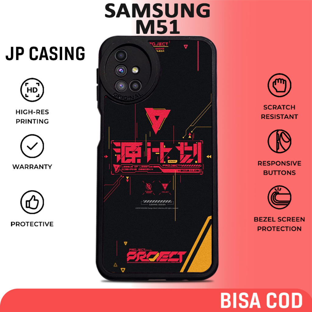 Case Samsung M51 [ ART ] Casing Samsung M51 Hardcase Softcase Premium Glossy