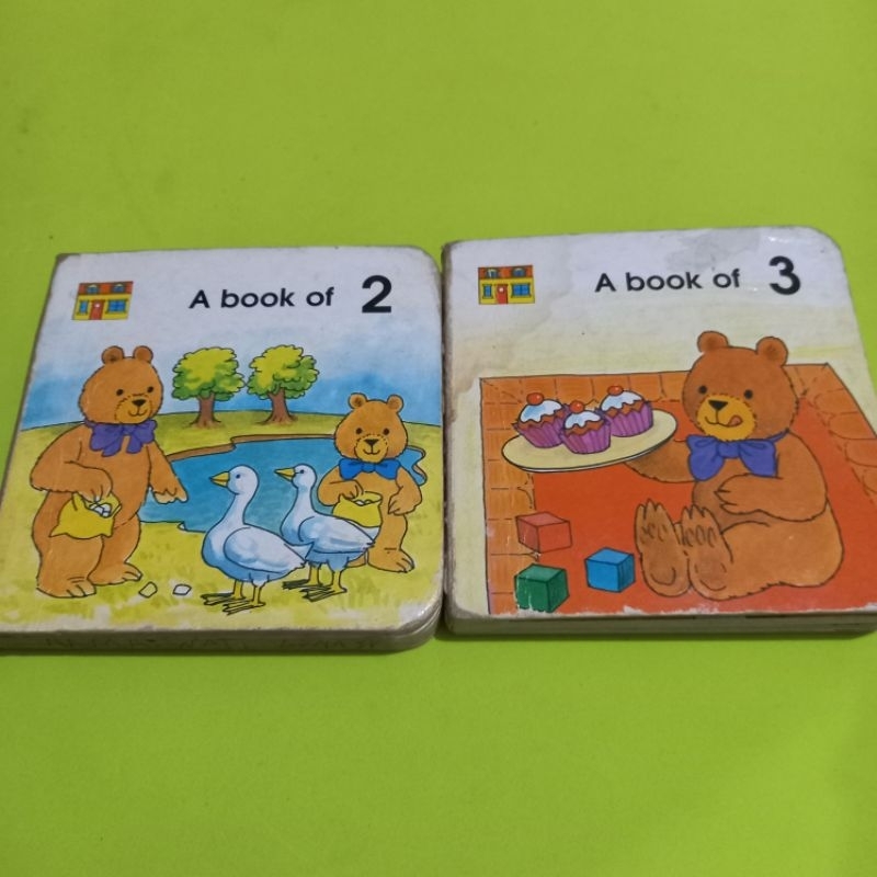 buku anak belajar tentang angka my bears counting house a book of 2 3