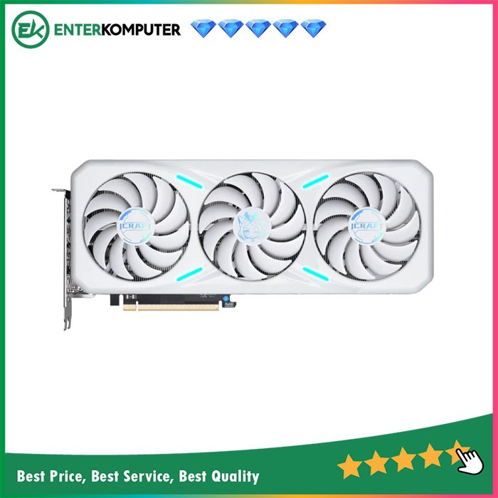 MAXSUN GeForce RTX 4060 8GB GDDR6 iCraft OC 8G (White) - Skylight RGB