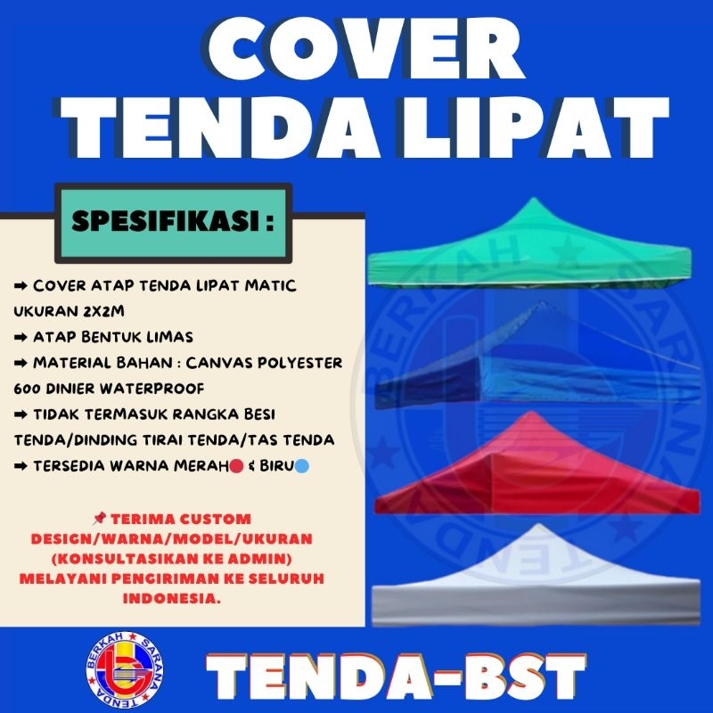 Cover Tenda Lipat / Tenda Matic