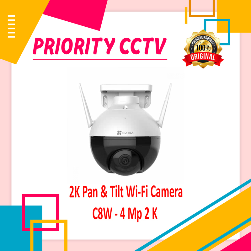 Ezviz C8W 4MP 2K+ Pan & Tilt Wi-Fi Camera