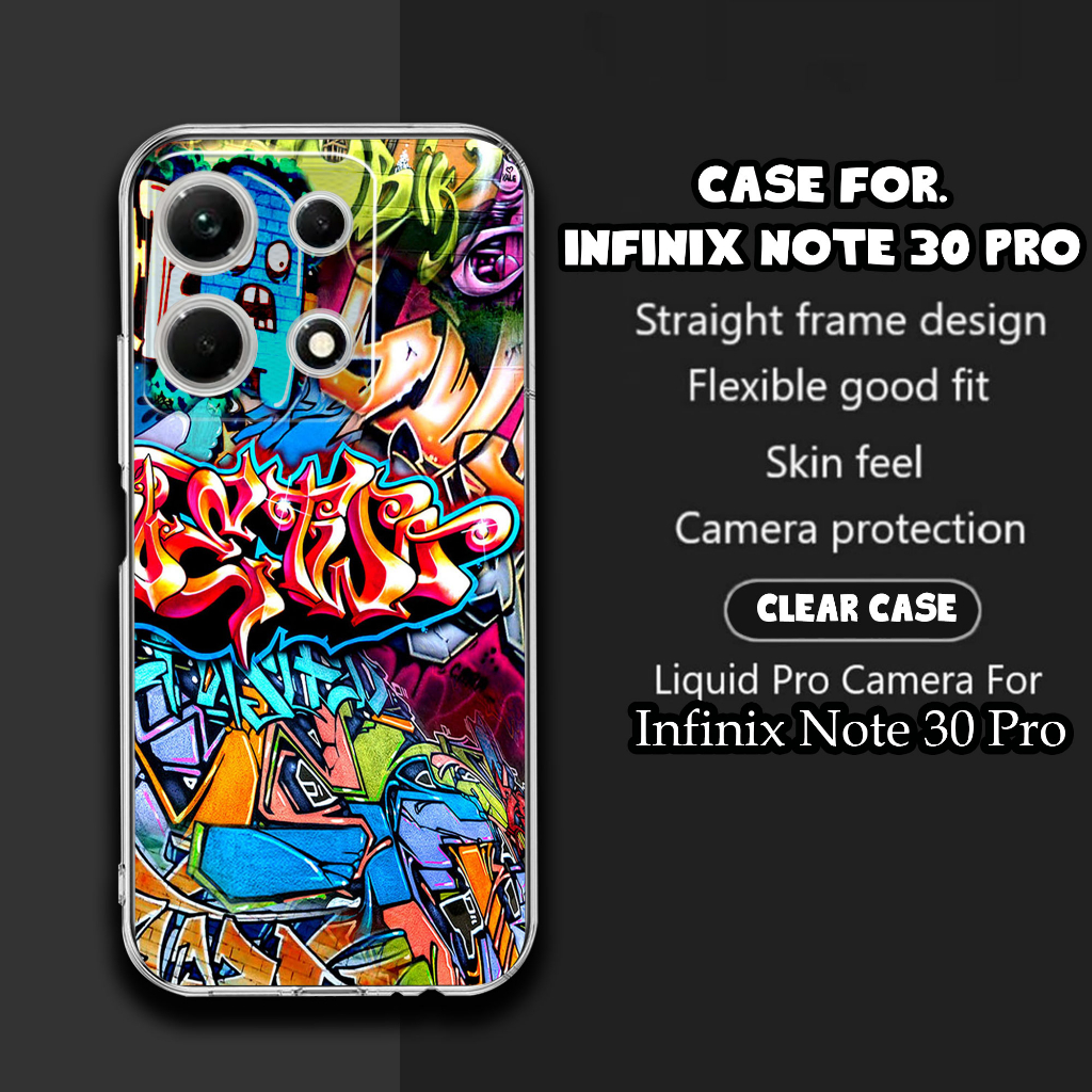 Case Infinix Note 30 Pro NFC Motif [garfti] Terlaris Casing Infinix Note 30 Pro NFC Terbaru Softcase