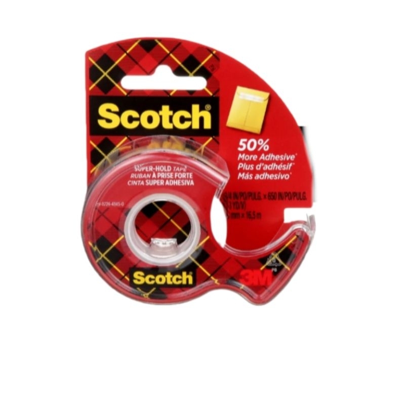 

3M SCOTCH CAT 198 SUPER HOLD TAPE WITH DISPENSER