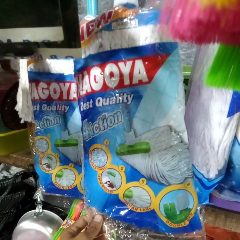 Descend Sapu Dragon/ Pelan Dragon Nagoya /Sikat Dorong Gagang Panjang Serbaguna Lantai/ Sapu Nilon