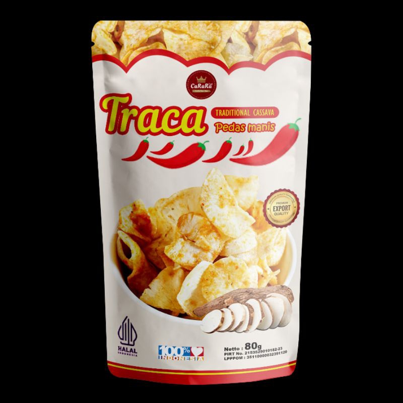 

Carara Traca Bawang & Pedas Manis 80 gr