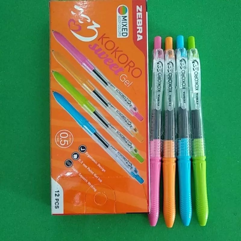 

Pulpen Zebra Sweet Gel Kokoro 0.5mm