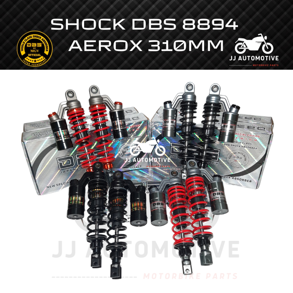 Shock DBS 8894 Aerox Nmax 310mm Shockbreaker Belakang DBS GP Series